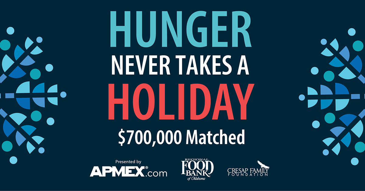 APMEX Hunger Never Takes a Holiday Donation